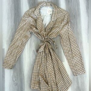 NWOT Chaser wrap dress